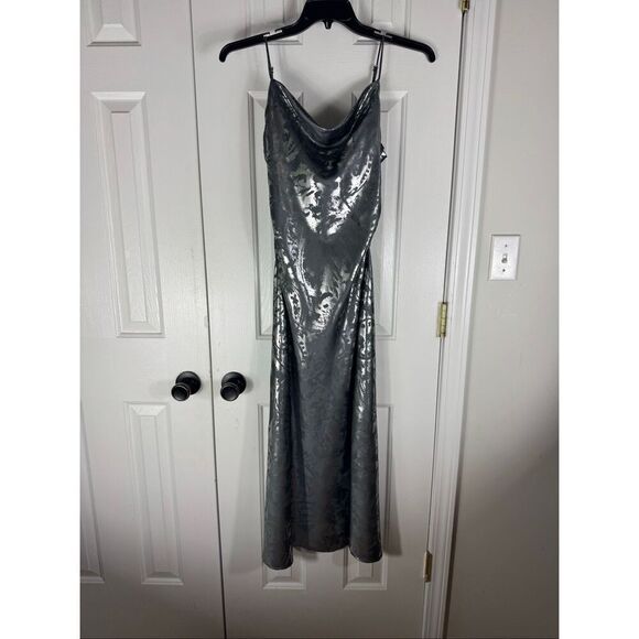 Zara Dresses & Skirts - Zara Women’s Gray Silk Dress Size Small